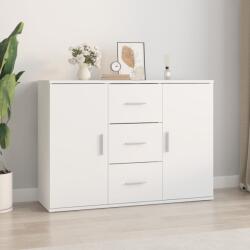 vidaXL fehér szerelt fa tálalószekrény 91x29, 5x65 cm (823342)