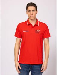 Heavy Tools Férfi galléros rövidujjú póló DERNET 2XL vörös