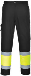 Portwest L049YBRS Portwest Hi-Vis könnyű, kéttónusú Combat nadrág (L049YBRS)