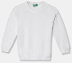 Benetton gyerek pulóver fehér, könnyű, 1098G100U - fehér 90