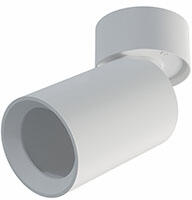 LED Labs Falon kívüli spot lámpatest LOFT, henger, állítható búrával, fehér (GU10) (IN-LOFT-B (20-0002-08))