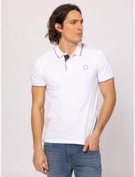 Heavy Tools Férfi galléros rövidujjú póló DANDY XL fehér