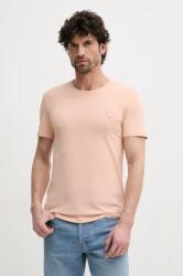 Guess t-shirt narancssárga, férfi, sima, M2YI24 J1314 - narancssárga XXL