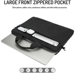 BlackBird Notebook táska 15.6", Fekete