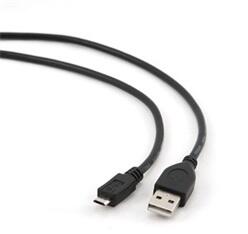 VCOM kábel USB 2.0, micro USB 1M fekete (CU-271-1M) (CU271V-1.0)