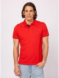 Heavy Tools Férfi galléros rövidujjú póló DANDY 2XL vörös