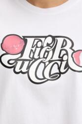 Fiorucci Памучна тениска Fiorucci Curly Lollipop Logo Boxy Fit T-Shirt (U02SPTSH103CJ01WH10)