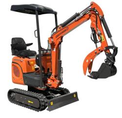 Zeppelin Miniexcavator Rhinoceros 108, 1 tona, 12 CP, motor KOOP (ESEXCAV108MZ)