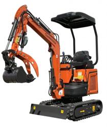 Zeppelin Miniexcavator Rhinoceros 129s, 1080 kg, 15 CP, motor Kubota (ESEXCAV129SMZ)