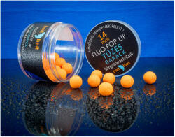 BaitBait Fluo-Pop up Tüzes barack, 12 mm, sárgabarack-csili, narancssárga, 30 g (BBFP-TB12)