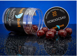 BaitBait Dippelt csalizó bojli Ébredő erő, 20 mm, erősen fűszeres, barna, 220 g (BBD-EE20)