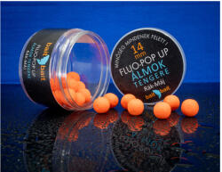 BaitBait Fluo-Pop up Álmok tengere, 12 mm, rák-máj, narancssárga, 30 g (BBFP-AT12)
