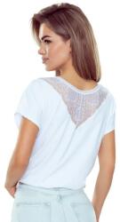 Eldar Tricou de damă cu dantelă Miriam alb, L