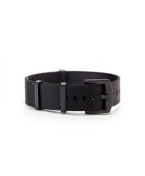 Watchbandit WB Original ultra prémium Nato óraszíj fekete/fekete 22mm