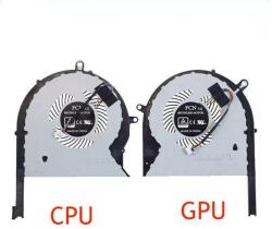 FCN ASUS ROG Strix GL503GE GL703GE PX503GE series DFS593512MN0T 13NR0082AP0301 12V 1A CPU processzor és GPU videókártya hűtő/ventilátor/fan szett