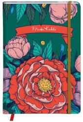 Clairefontaine notesz (A5, vonalas, 80 lap), gumipántos, Frida Kahlo (5) (116217C)