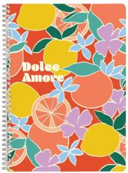 Clairefontaine spirálfüzet (A4, 74 lap, vonalas) 2-féle, Dolce Amore (5) (116265C)