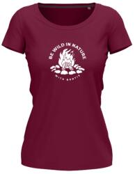 Bontis Tricou damă CAMPFIRE - Bordeaux | L (TRI-W-CAMPFIRE-brdx-L)