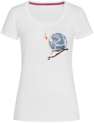 Bontis Női póló POND - Fehér | XL (TRI-W-POND-white-XL)