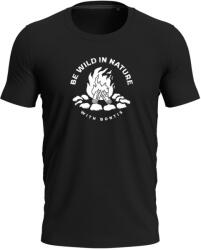 Bontis Tricou CAMPFIRE - Neagră | M (TRI-CAMPFIRE-bla-M)