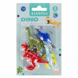 Starpak Dinós 3D puzzle radír szett - 4 darabos (IMO-SP-536938)