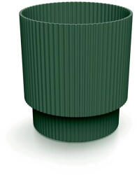 Prosperplast Milly Round virágcserép, 17 cm - fenyőzöld (DMIN170-2411U)
