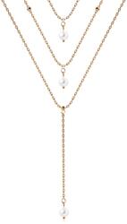 SAVICKI Colier aur 585 perle 42 cm