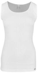 Dressa Everyday szatén vállas női pamut trikó - fehér Bianco, 5-L (d172048)