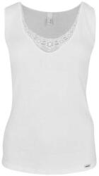 Dressa Everyday csipkés női pamut trikó - fehér Bianco, 7-XXL (d172004)