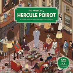 Laurence King - Hercule Poirot világa 1000 darabos kirakó (9781399608671)