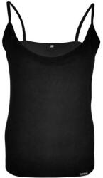 Dressa spagetti pántos női pamut trikó - fekete black, XL (d147094)