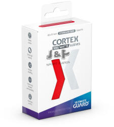 Ultimate Guard Cortex Sleeves Matte Standard Size Red 66x91mm - Piros (100db/csomag)