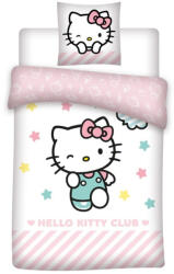 Aymax Hello Kitty Stars ágyneműhuzat 140×200cm, 65x65 cm AYM077193 (AYM077193)
