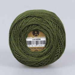  Madame Tricote Paris - Coton Perlé 8 - 4058 - Zöld