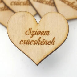 Corolla Fa szív "Szívem csücskének" 4*4, 5cm 5154