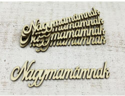  Nagymamámnak" felirat 3, 3x12cm 5db/csomag - papelito