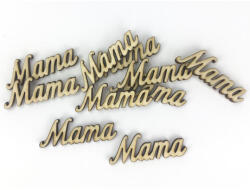  Natúr fa - "Mama" felirat 10db/csomag - papelito
