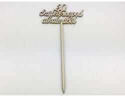  Natúr fa - "30. Születésnapod alkalmából" beszúrós felirat - feliratként és tábladíszként