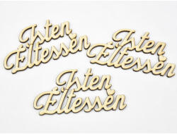  Natúr fa - "Isten Éltessen" felirat 9, 5cm 3db/csomag - feliratként és tábladíszként