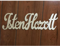  Isten hozott felirat 50cm - feliratként és tábladíszként