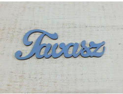 Fa "Tavasz" felirat lenkék 15cm - papelito