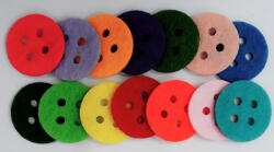 Apropo-Line Filcfigura gombok, kicsi 14db/cs, kb. 2, 5cm 27474 (27474)