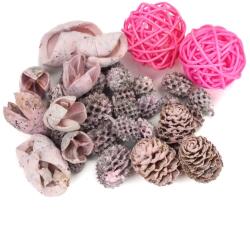  Rózsaszín vesszőgömbös terméscsomag