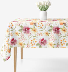 Goldea față de masă impermeabilă - flori de hibiscus 120 x 120 cm Fata de masa