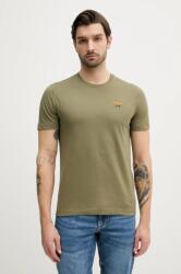 Aeronautica Militare pamut póló zöld, férfi, nyomott mintás, TS1580J372 - zöld XL