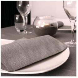 Pack Service Mikrotextil szalvéta 40x40 cm Gaia - szürke, 50 lap/csomag