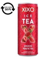 XIXO Üdítőital szénsavmentes XIXO Ice Tea Eper-Rooibos 0, 25L DRS (30.01798)