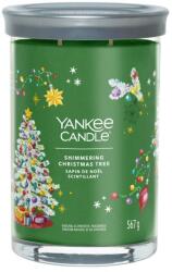 Yankee Candle Shimmering Christmas Tree Signature Tumbler Nagy 567 g