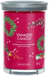 Yankee Candle Sparkling Winterberry Signature Tumbler Nagy 567 g