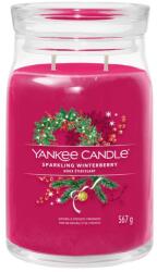 Yankee Candle Sparkling Winterberry Signature Nagy 567 g
